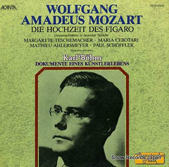 BOHM, KARL mozart; die hochzeit des figaro DE23.133/34