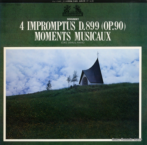 DEMUS, JORG schubert; 4 impromptus d.899(op.90) MH5016