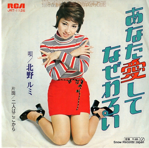 KITANO, RUMI anata aishite naze warui JRT-1126