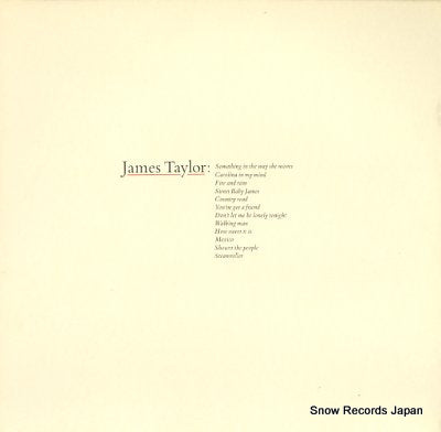 TAYLOR, JAMES greatest hits BSK3113