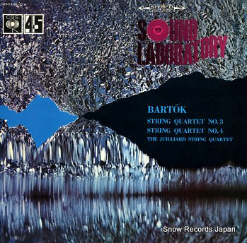 JUILLIARD STRING QUARTET, THE bartok; string quartet no.3 & no.4 45CX-20-C