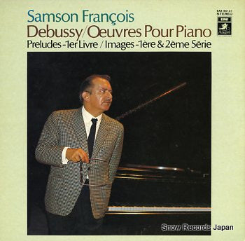 FRANCOIS, SAMSON debussy; oeuvres pour piano EAA-80131