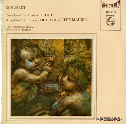 AMSTERDAM QUINTET, THE schubert; piano quintet in a major SFL-7714