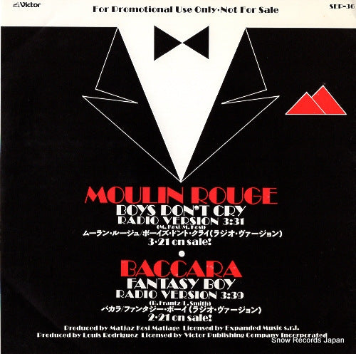 MOULIN ROUGE boys don't cry(radio version) SEP-36