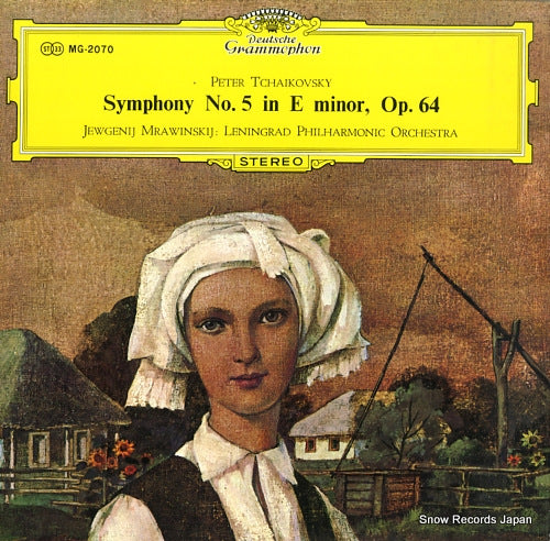 MRAWINSKIJ, JEWGENJI tchaikovsky; symphony no.5 in e minor, op.64 MG-2070