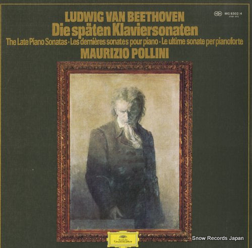 POLLINI, MAURIZIO beethoven; die spaten klaviersonaten MG8302