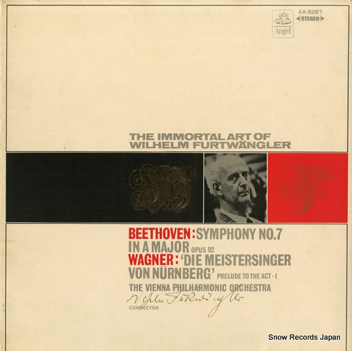 FURTWANGLER, WILHELM beethoven; symphony no.7 in a major op.92 AA-8267
