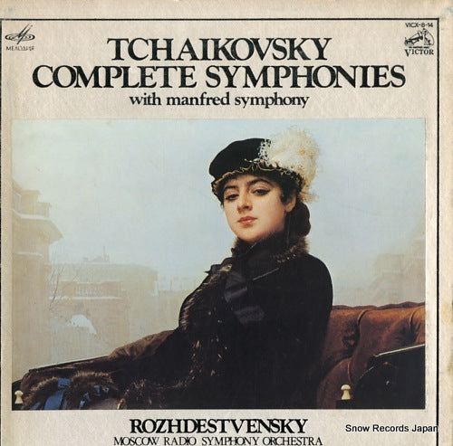 ROZHDESTVENSKY, GENNADY tchaikovsky; complete symphonies VICX-8-14