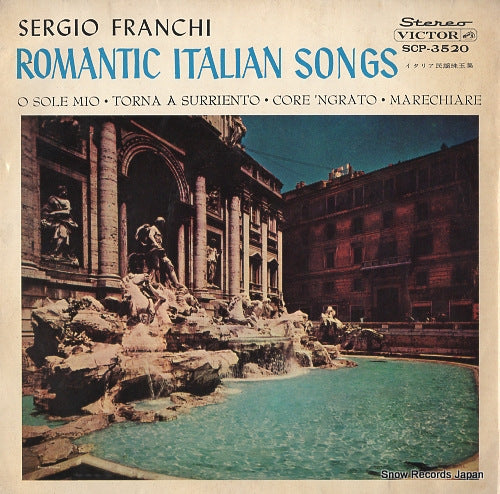 FRANCHI, SERGIO o sole mio SCP-3520