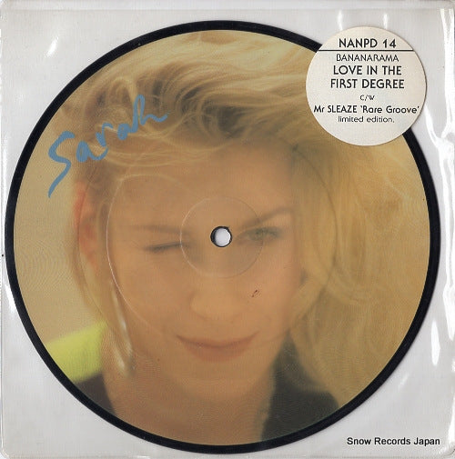 BANANARAMA love in the first degree NANPD14