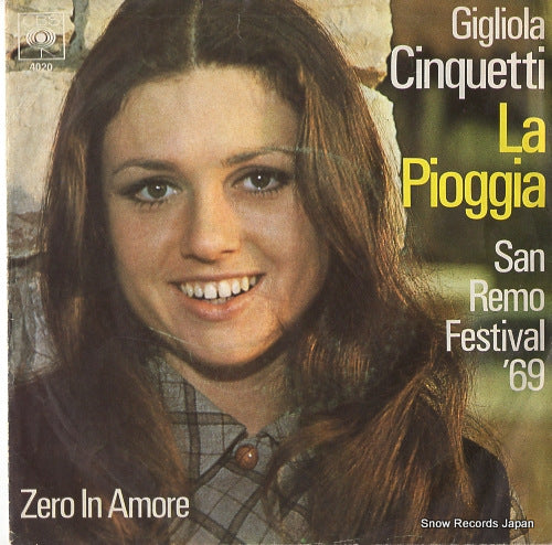 CINQUETTI, GIGLIOLA la pioggia 4020