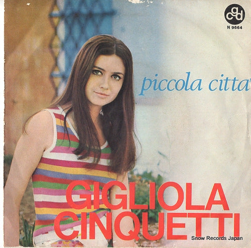 CINQUETTI, GIGLIOLA piccola citta N9664
