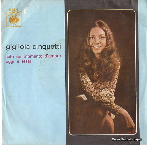 CINQUETTI, GIGLIOLA solo un momento d´amore 5164