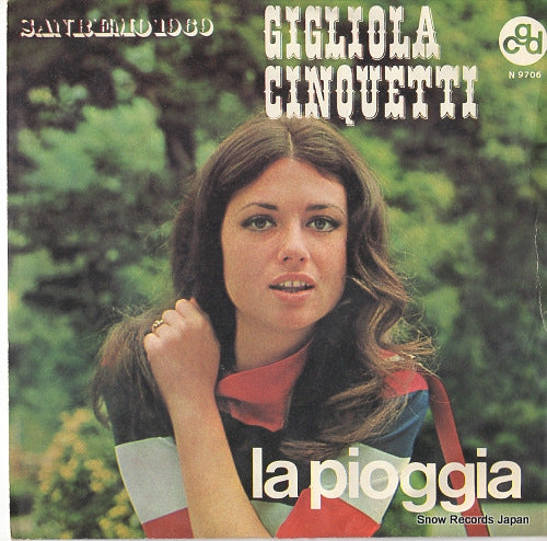 CINQUETTI, GIGLIOLA la pioggia N9706