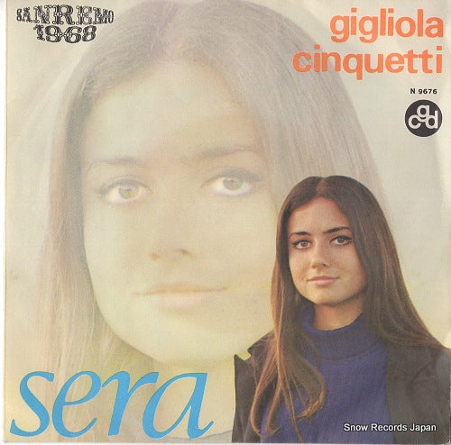 CINQUETTI, GIGLIOLA sera N9676