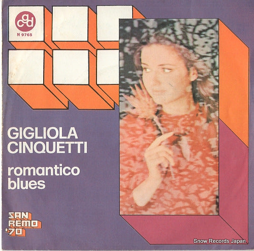 CINQUETTI, GIGLIOLA romantico blues N9765