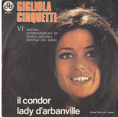 CINQUETTI, GIGLIOLA lady d'arbanville N9811