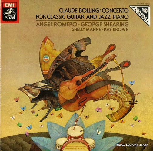 ROMERO, ANGEL bolling; concerto for classic guitar and jazz piano EAC-90014