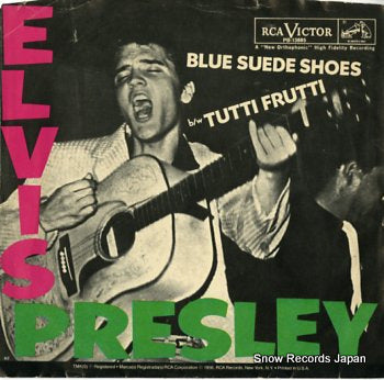 PRESLEY, ELVIS blue suede shoes PB-13885