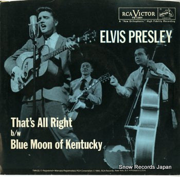 PRESLEY, ELVIS that's all right PB-13891