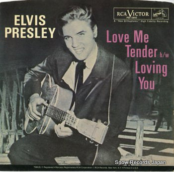 PRESLEY, ELVIS love me tender PB-13893
