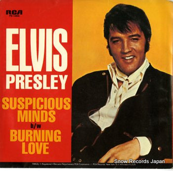 PRESLEY, ELVIS suspicious minds PB-13896