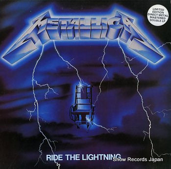 METALLICA ride the lightning MFN27DM