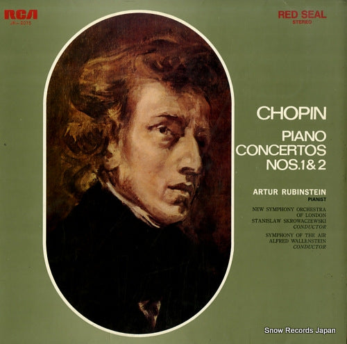 RUBINSTEIN, ARTUR chopin; piano concertos nos.1 & 2 SRA-2075