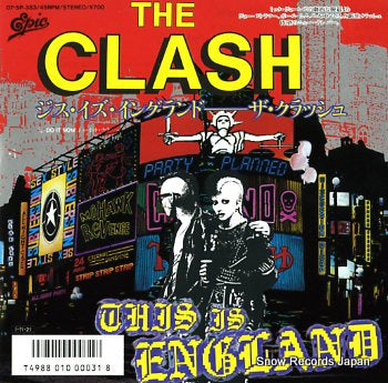 CLASH, THE this is england 07.5P-383
