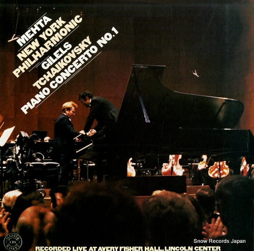 GILELS, EMIL tchaikovsky; piano concerto no.1 28AC1217