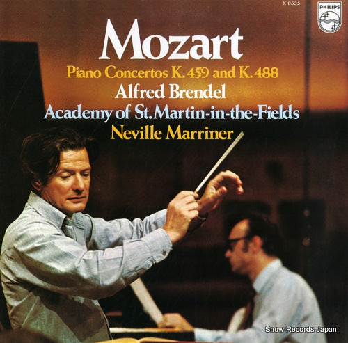 BRENDEL, ALFRED mozart; piano concertos k.459 and k.488 X-8535