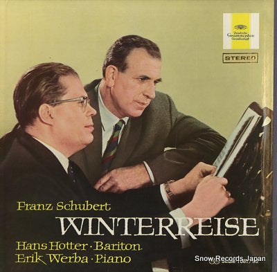 HOTTER, HANS, AND ERIK WERBA schubert; winterreise SLGM-1087/88
