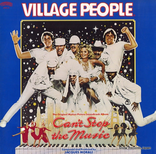 VILLAGE PEOPLE can't stop the music 25S-2
