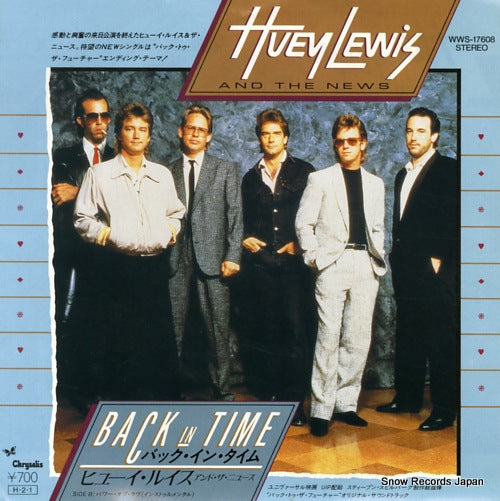 LEWIS, HUEY, AND THE NEWS back in time WWS-17608