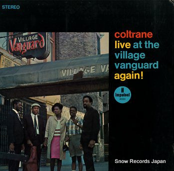 COLTRANE, JOHN live at the village vanguard again! AS-9124
