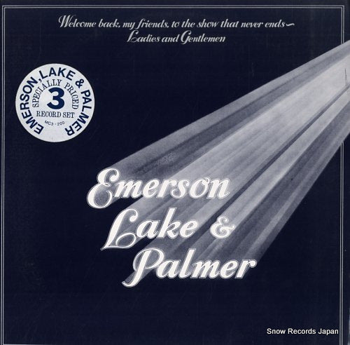 EMERSON, LAKE AND PALMER welcome back my friends to the show that never ends ladies and gentleman MC3-2001298
