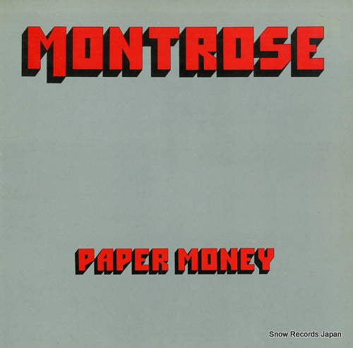 MONTROSE paper money P-8538W