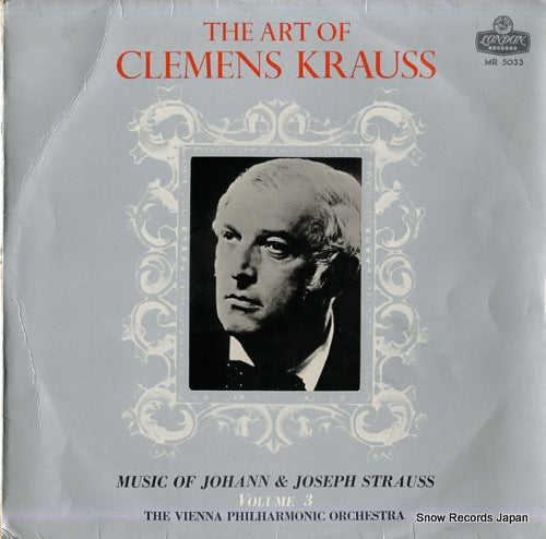 KRAUSS, CLEMENS the art of clemens krauss/vol.3 MR5033