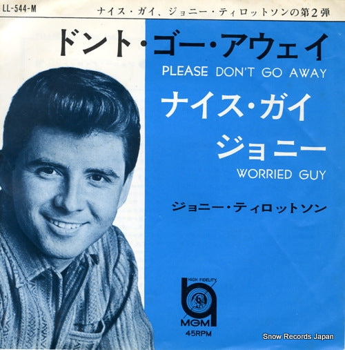 TILLOTSON, JOHNNY please don't go away LL-544-M