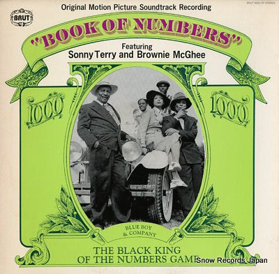 TERRY, SONNY AND BROWNIE MCGHEE book of numbers 6002-ST