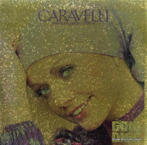 CARAVELLI AND HIS MAGNIFICENT STRINGS gold disc ECPN-8