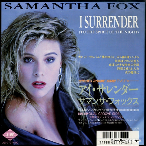 FOX, SAMANTHA i surrender ALI-772
