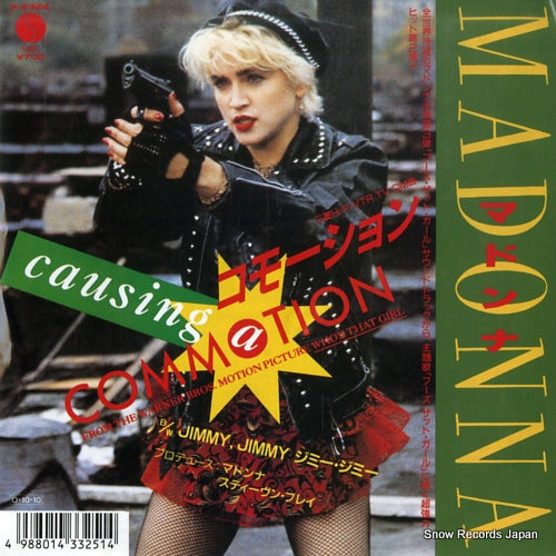 MADONNA causing a commotion P-2324