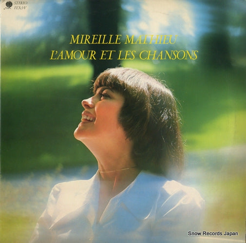 MATHIEU, MIREILLE l'amour et les chansons FEX-3-V