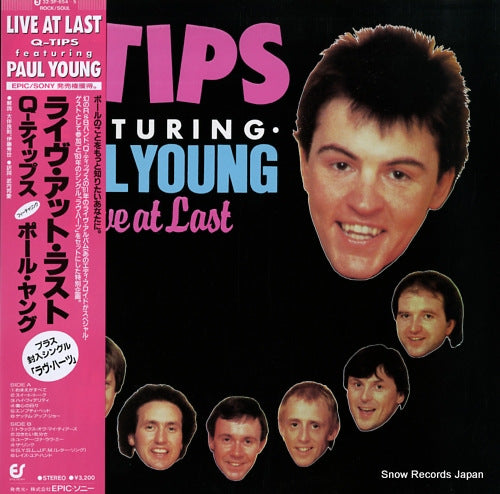 Q-TIPS FEAT. PAUL YOUNG live at last 32.3P-654