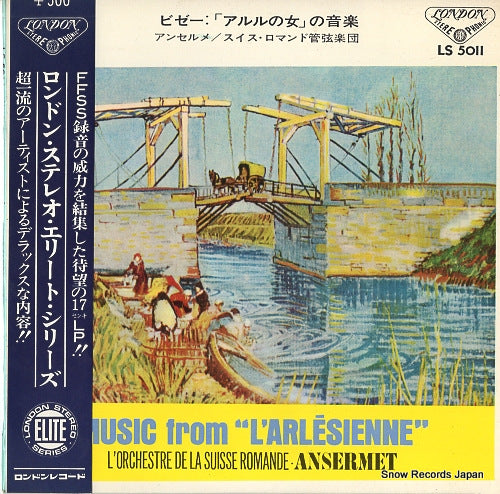 ANSERMET, ERNEST bizet; music from "l'arlesienne" LS5011