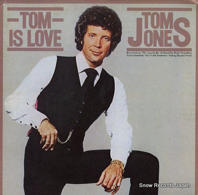 JONES, TOM tom is love E34720
