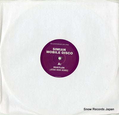 SIMIAN MOBILE DISCO / TOCADISCO  hustler jesse rose remix HUSTLE001