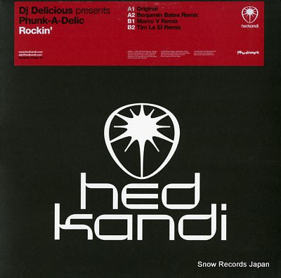 DJ DELICIOUS PRESENTS PHUNK-A-DELIC rockin' HK38P1