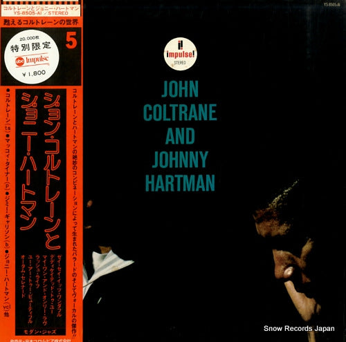 COLTRANE, JOHN, AND JOHNNY HARTMAN john coltrane and johnny hartman YS-8505-AI